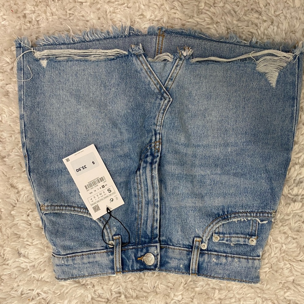 Zara denim skirt